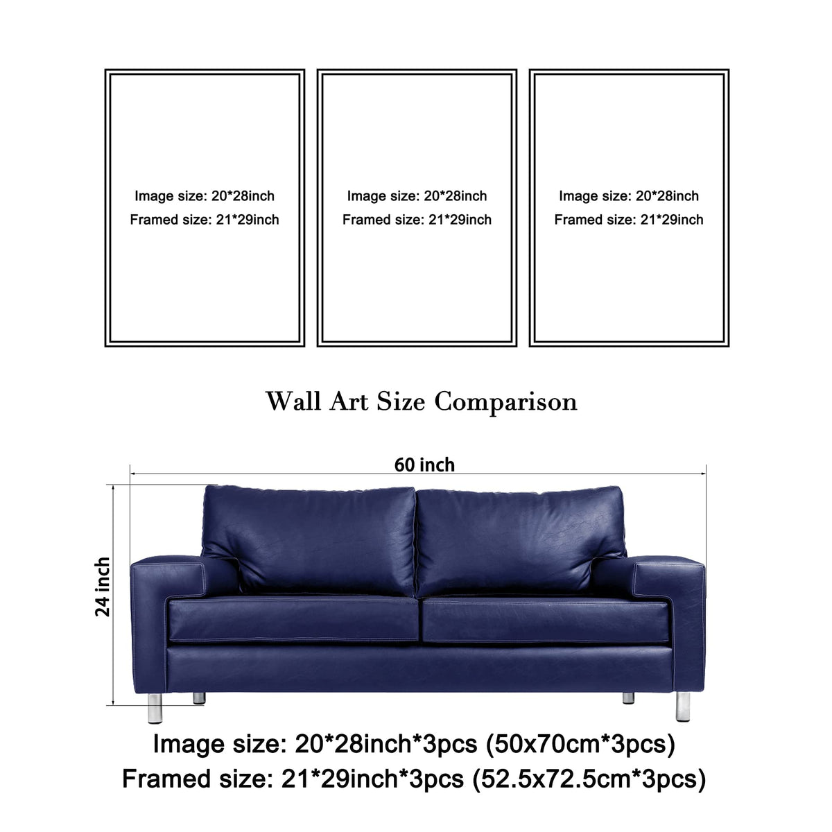 Wieco Art Cloud Tree Abstract 3-Panel Canvas Wall Art Set - Flex Gamingproduct_type