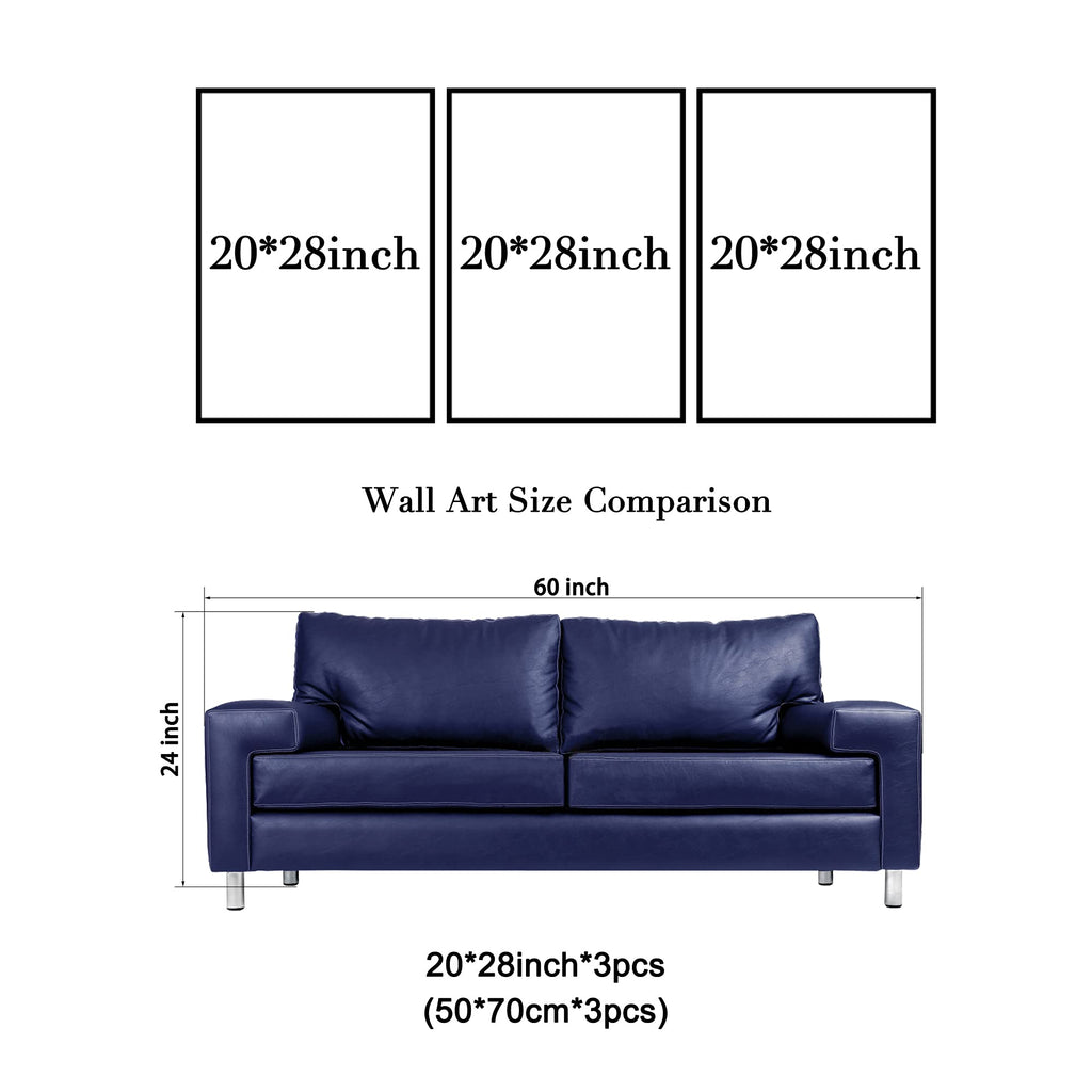 Wieco Art Cloud Tree Abstract 3-Panel Canvas Wall Art Set - Flex Gamingproduct_type