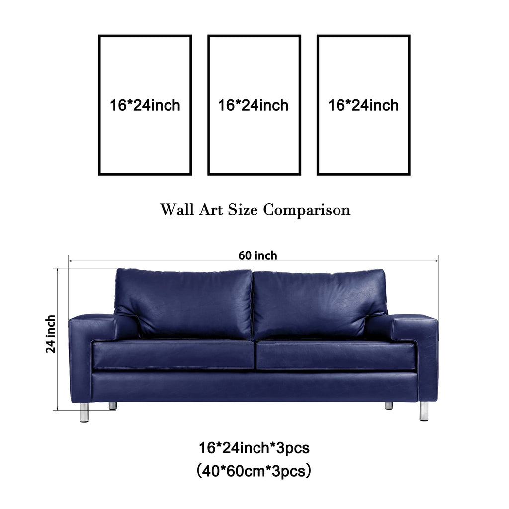 Wieco Art Cloud Tree Abstract 3-Panel Canvas Wall Art Set - Flex Gamingproduct_type