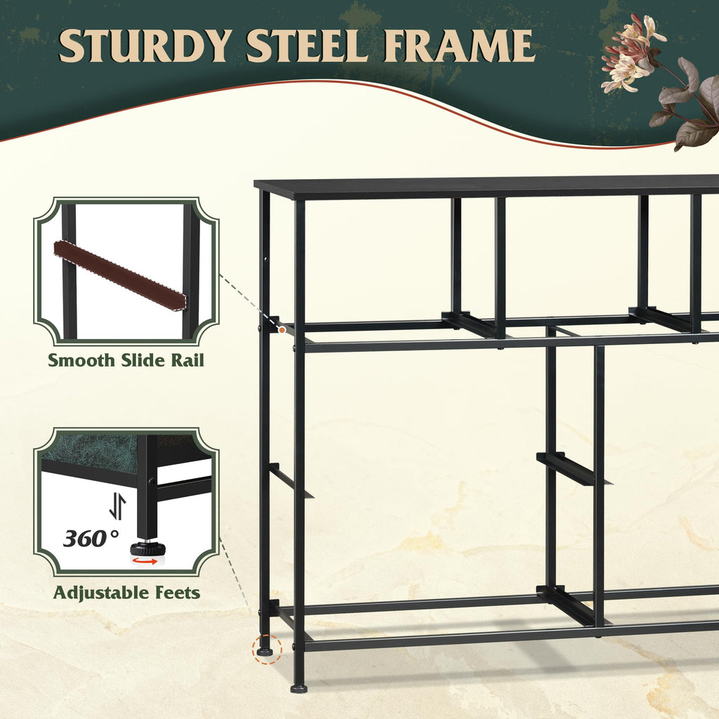 WLIVE 7-Drawer Dresser & TV Stand with Fabric Storage – 14 Colors - Flex Gamingproduct_type