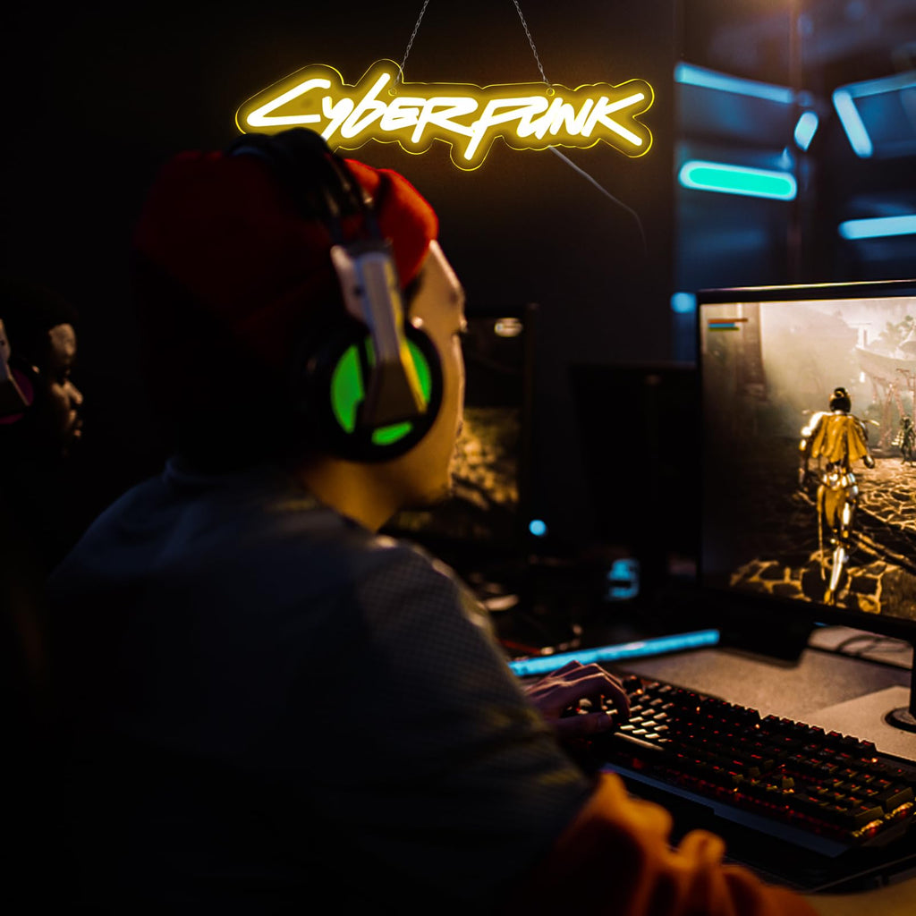 WonderfulLife Gaming Neon Sign – 8 Styles - Flex Gamingproduct_type