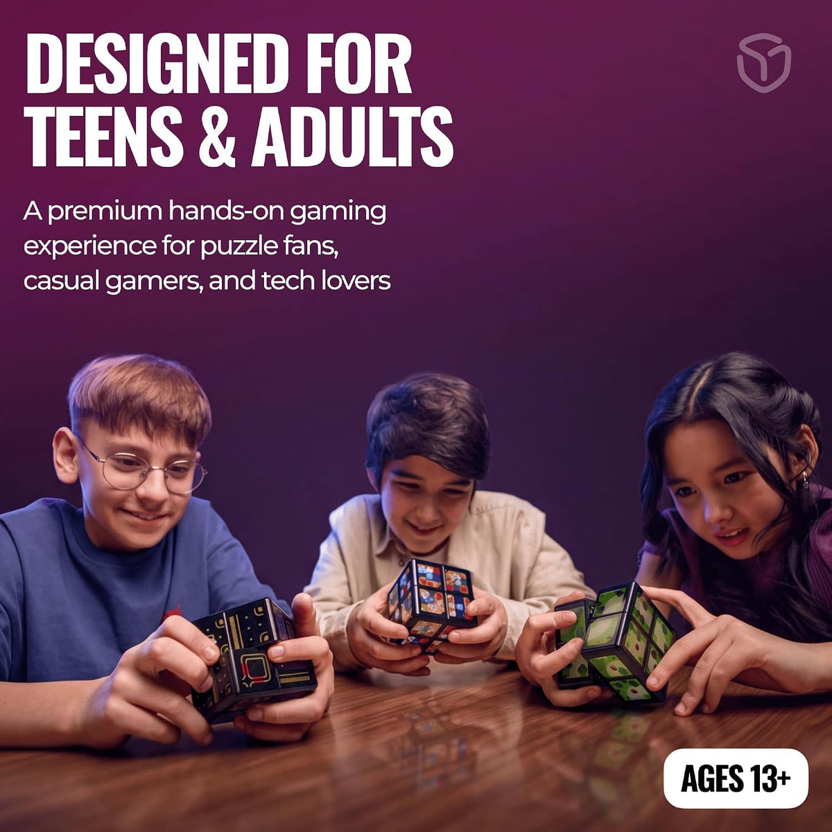 WOWCUBE Handheld Gaming Console – 24 Screens, 100+ Games & Apps – 4 Options - Flex Gamingproduct_type