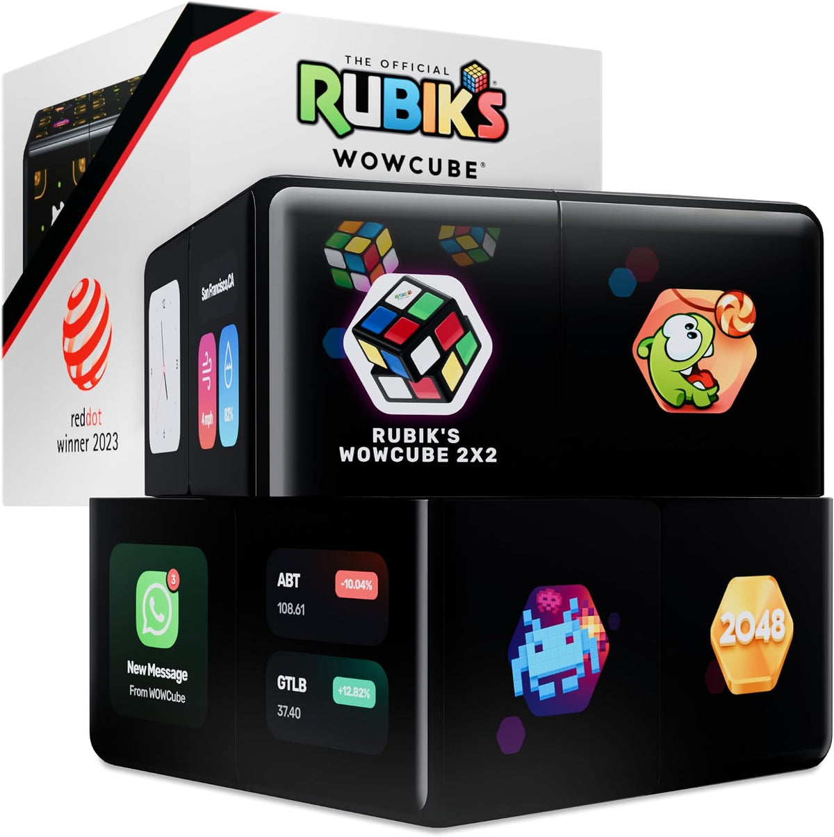 WOWCUBE Handheld Gaming Console – 24 Screens, 100+ Games & Apps – 4 Options - Flex Gamingproduct_type