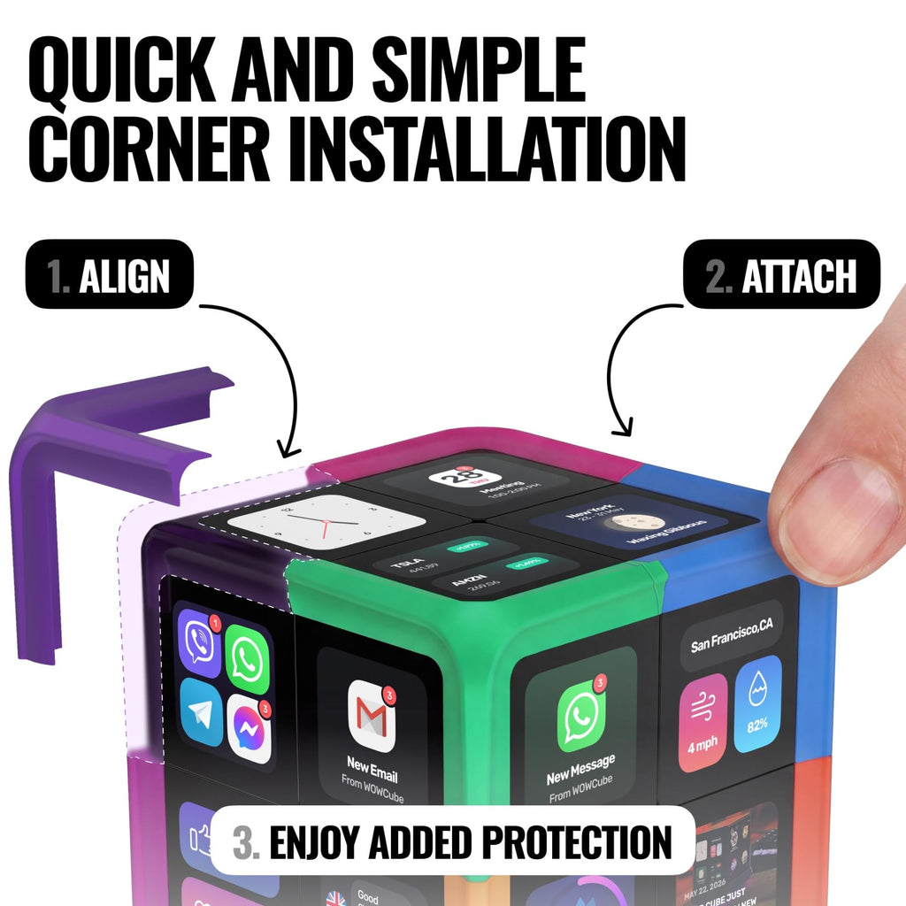 WOWCUBE Handheld Gaming Console – 24 Screens, 100+ Games & Apps – 4 Options - Flex Gamingproduct_type