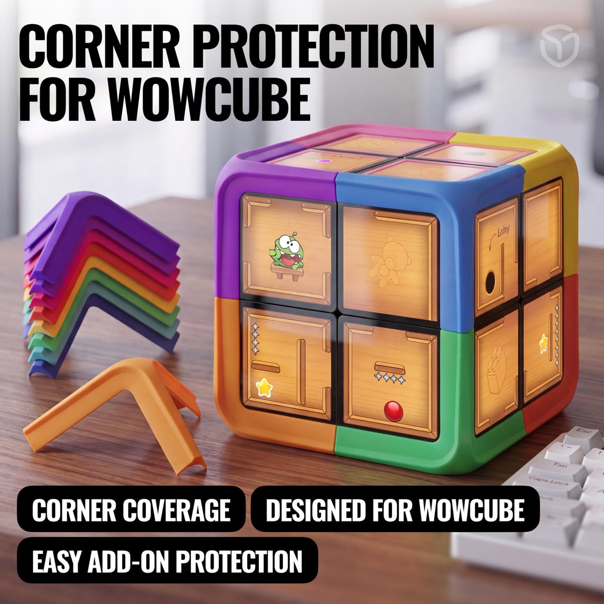 WOWCUBE Handheld Gaming Console – 24 Screens, 100+ Games & Apps – 4 Options - Flex Gamingproduct_type