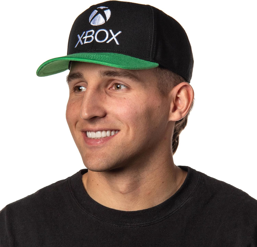 Xbox Gaming Logo Snapback Hat – Adjustable Precurve Cap - Flex Gamingproduct_type
