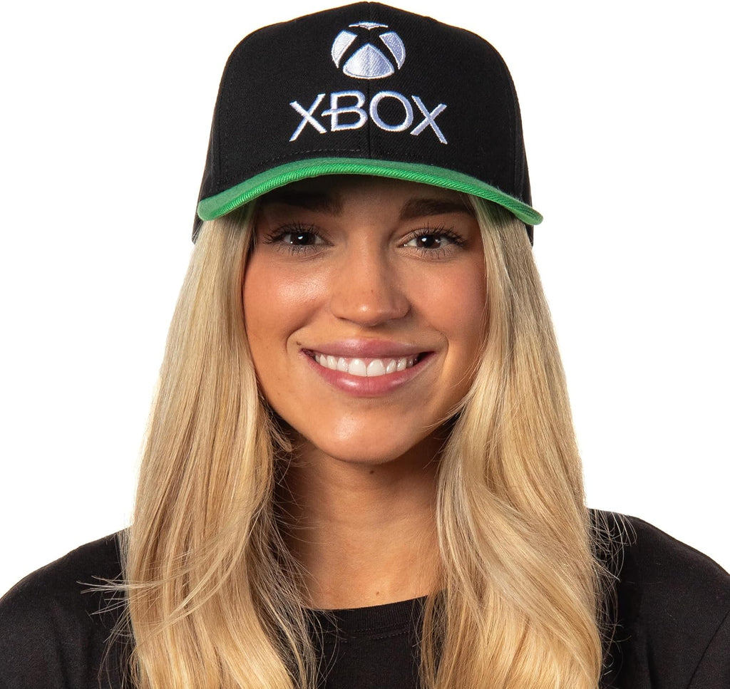 Xbox Gaming Logo Snapback Hat – Adjustable Precurve Cap - Flex Gamingproduct_type