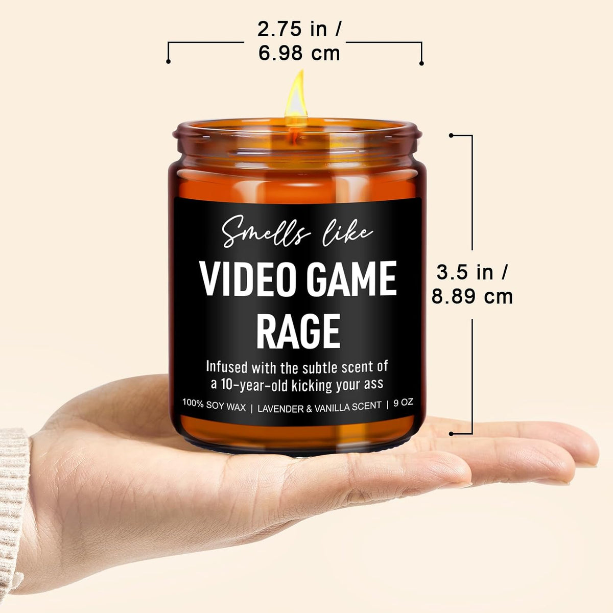 Younift Funny Video Game Candle – Lavender & Vanilla, 2 Colors - Flex Gamingproduct_type