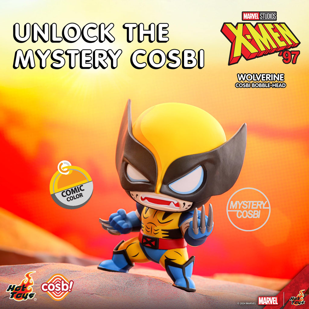 YuMe X-Men '97 Cosbi Blind Box Bobble Head Mini Figure – Blind Box & Case of 8 - Flex Gamingproduct_type