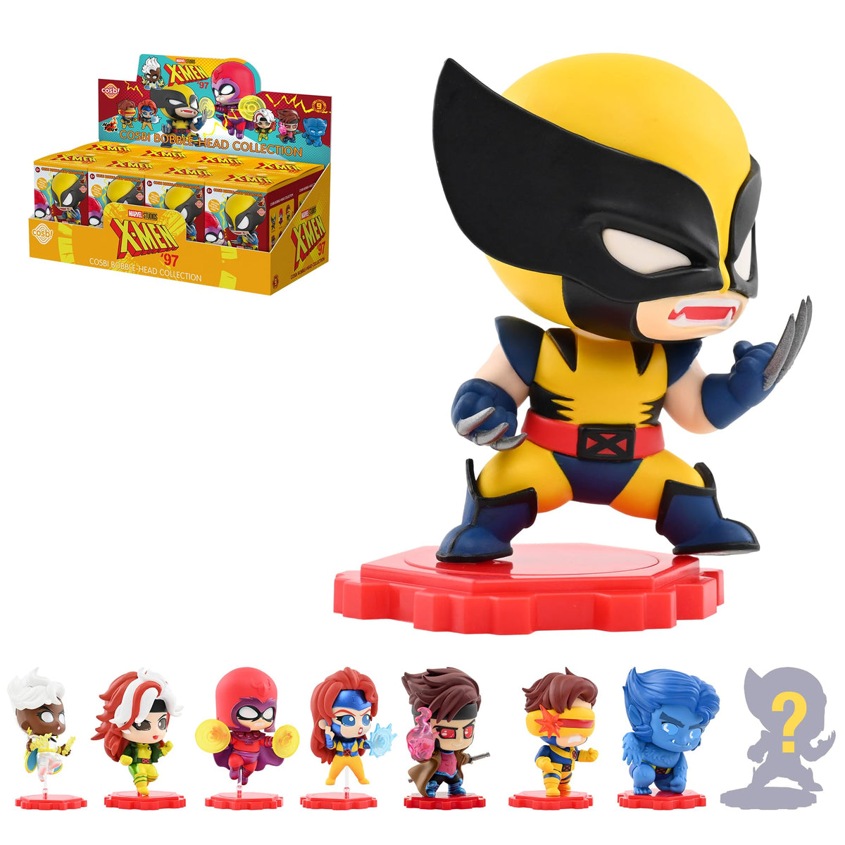 YuMe X-Men '97 Cosbi Blind Box Bobble Head Mini Figure – Blind Box & Case of 8 - Flex Gamingproduct_type