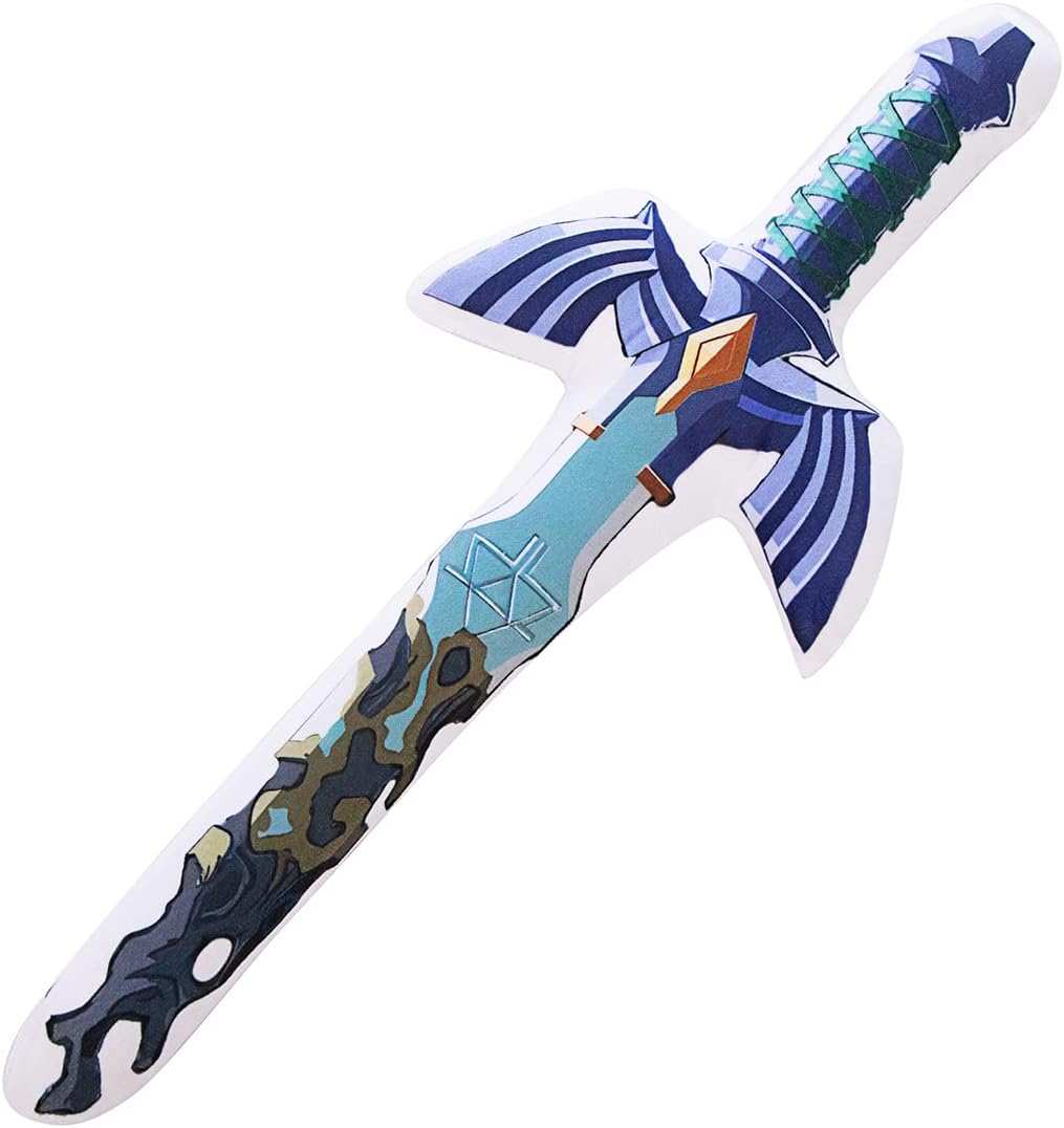Zelda Master Sword & Hylian Shield Pillow – 16 x 11 in - Flex Gamingproduct_type