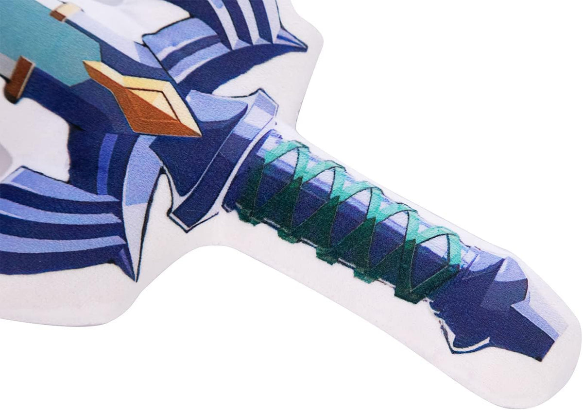 Zelda Master Sword & Hylian Shield Pillow – 16 x 11 in - Flex Gamingproduct_type