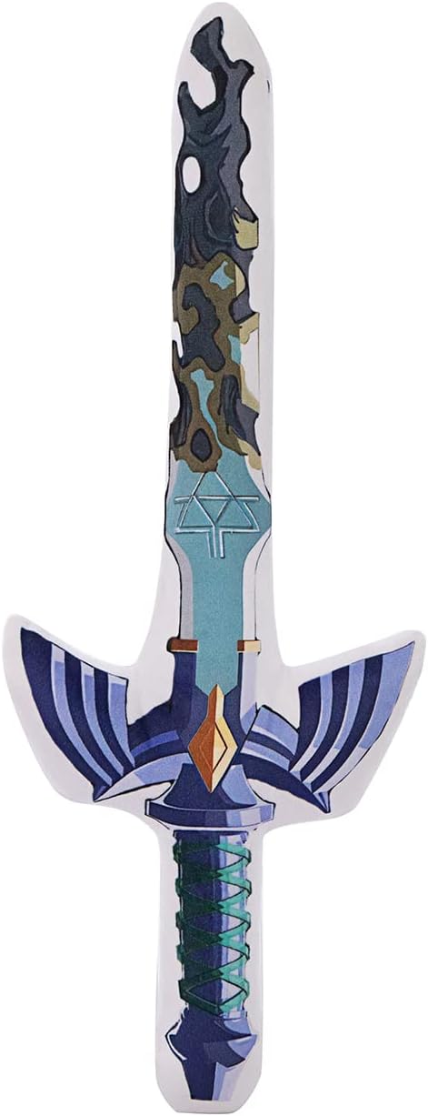 Zelda Master Sword & Hylian Shield Pillow – 16 x 11 in - Flex Gamingproduct_type