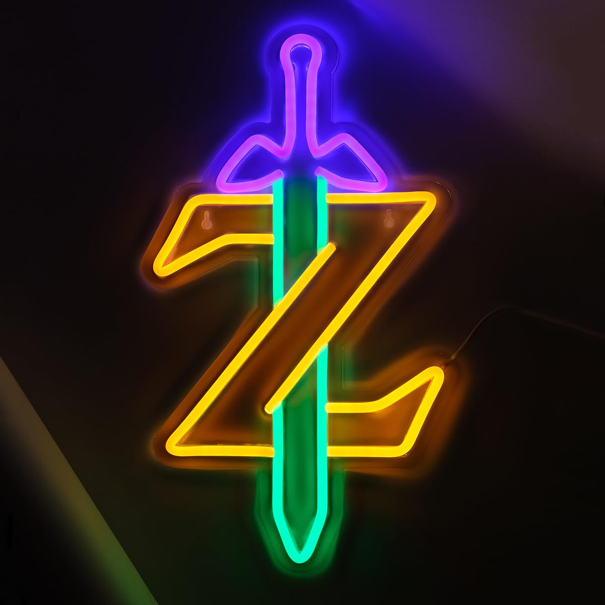 Zelda Master Sword LED Neon Wall Sign – 3 Designs - Flex Gamingproduct_type